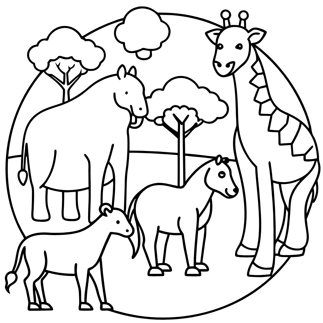 Animals in the Zoo